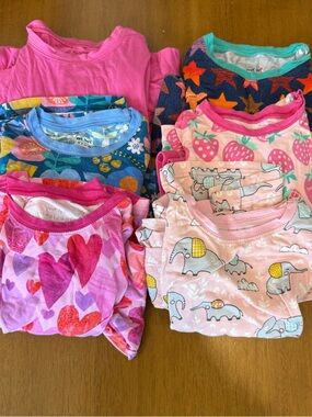 Little Sleepies Girls Bundle, 2T, Two Piece PJs